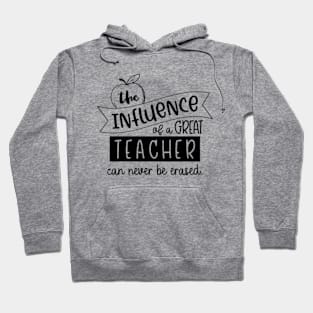 The Influence of a Great Teacher - © GraphicLoveShop Hoodie